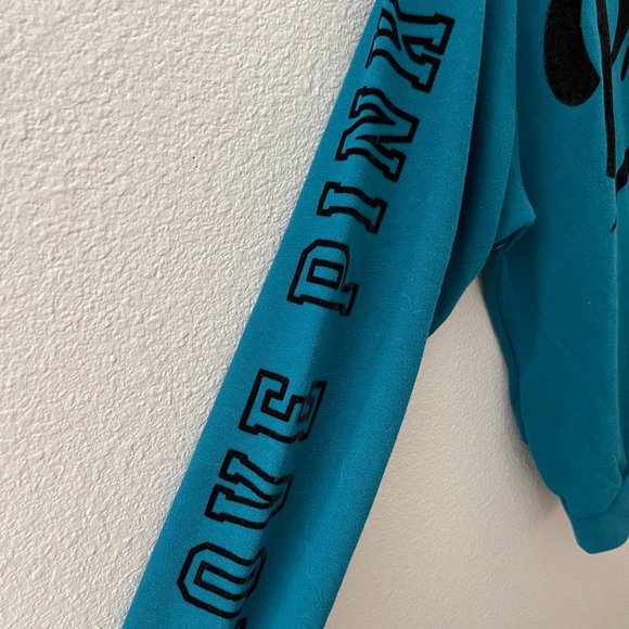 Victoria's Secret Pink - Blue Pullover - Picture 4 of 5